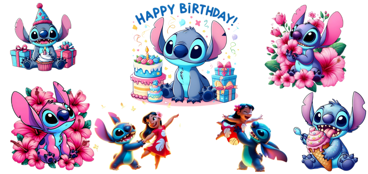 Cute Blue Cartoon