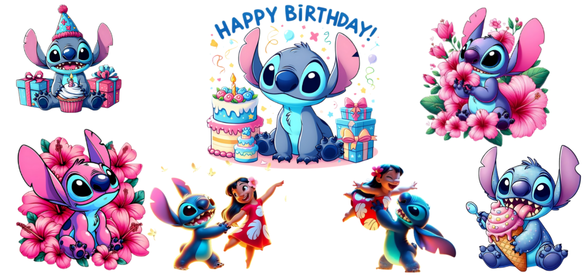 Cute Blue Cartoon