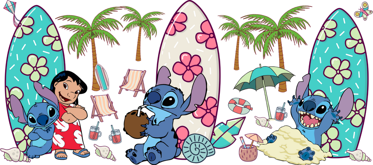 Cute Blue Cartoon