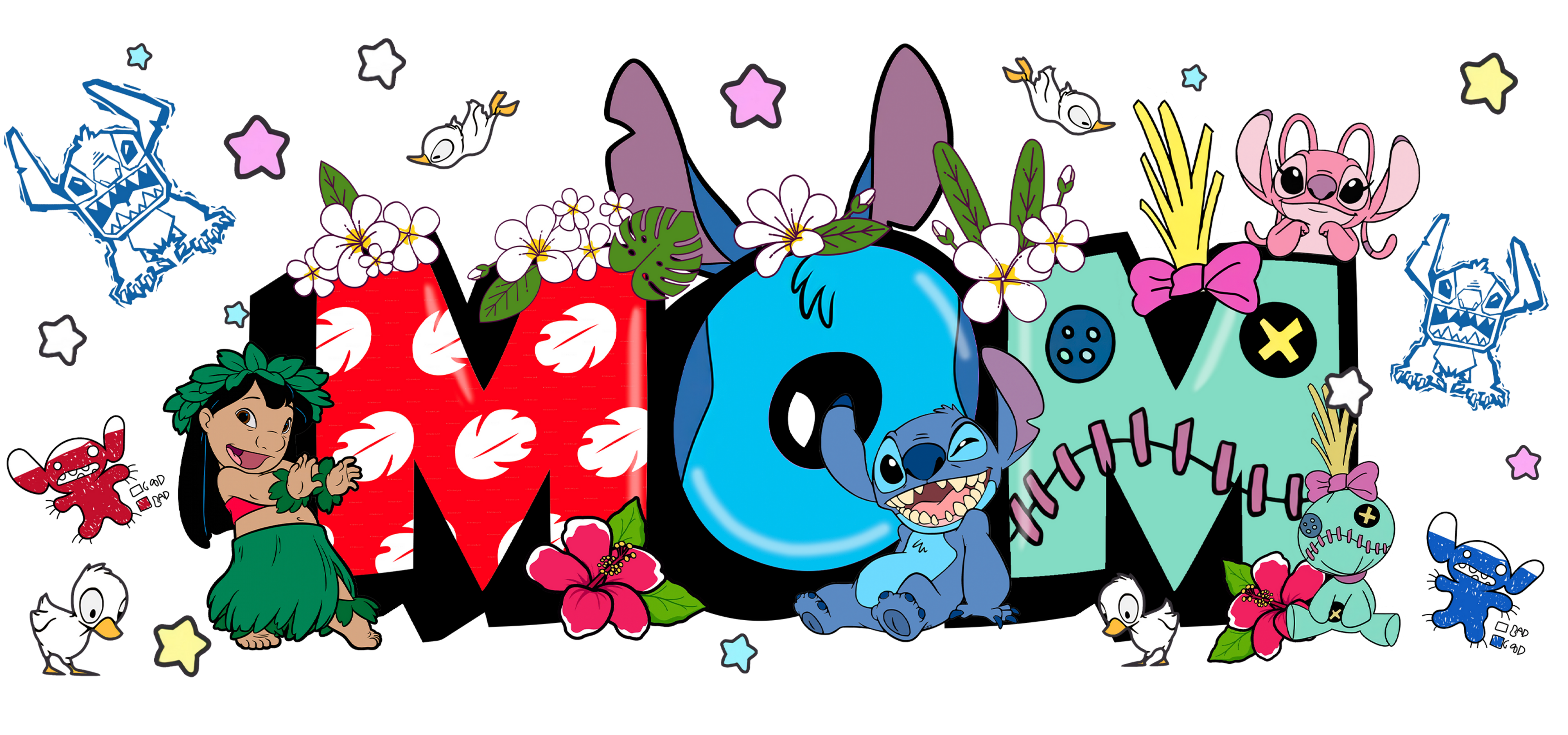 Cute Blue Cartoon