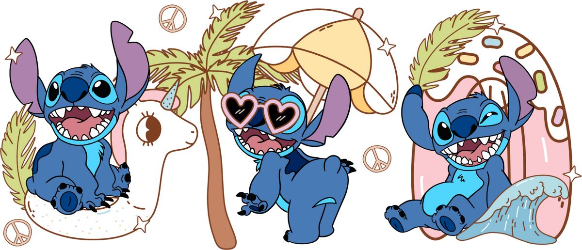 Cute Blue Cartoon