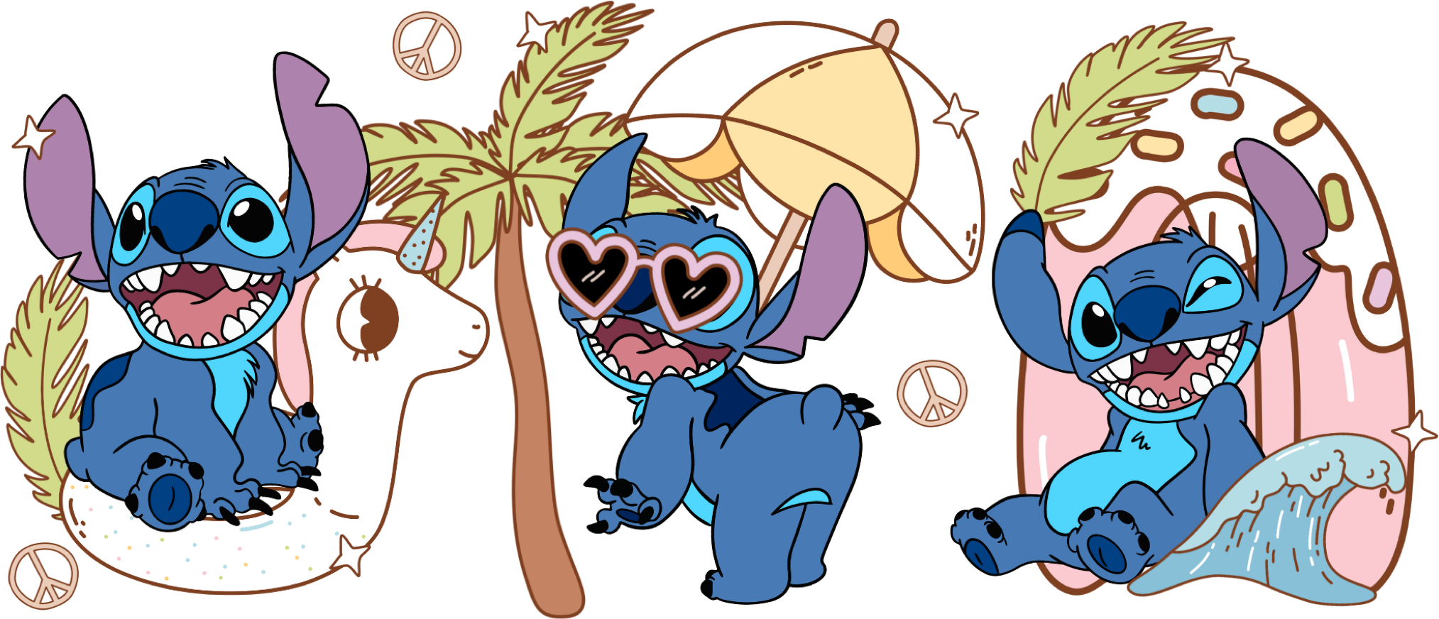 Cute Blue Cartoon